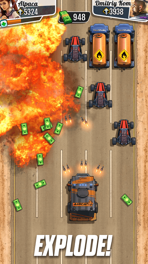 Fastlane: Road to Revenge v1.52.0.0 MOD APK (God Mode, Unlimited Money)