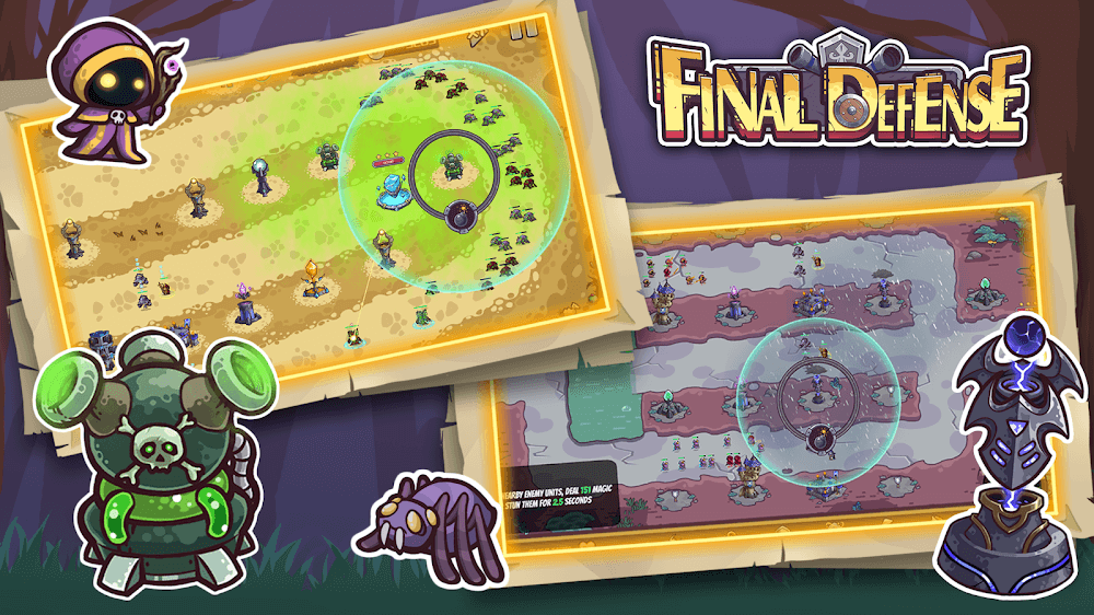 Final Defense v1.0.3 MOD APK (Damage Multiplier, God Mode)