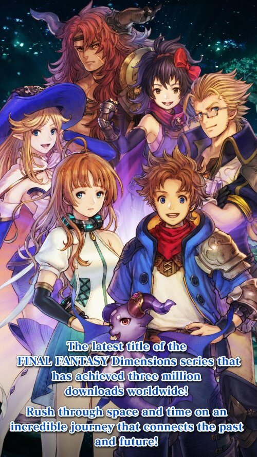FINAL FANTASY DIMENSIONS II v1.0.7 MOD APK (Full Version, God Mode)