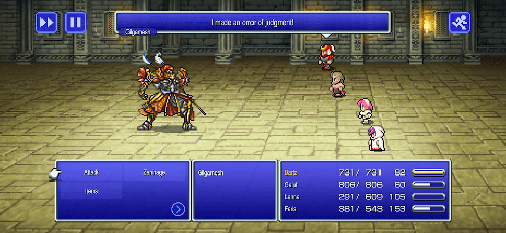 FINAL FANTASY V v1.2.3 APK (Mega Menu)