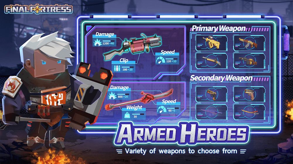 Final Fortress v10 MOD APK (Unlimited Money)