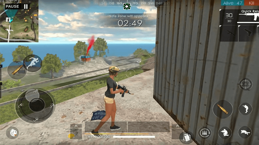 Squad Survival Free Fire Battlegrounds v5.4.1 MOD APK (God Mode, Dumb Enemy)