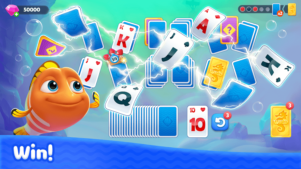 Fishdom Solitaire v3.5.0.0 MOD APK (Unlimited Money)