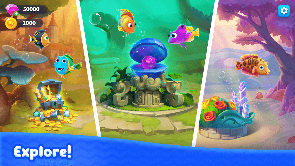 Fishdom Solitaire v3.5.0.0 MOD APK (Unlimited Money)