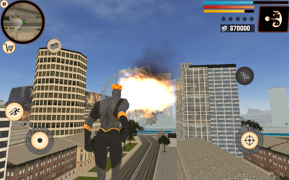 Flame Hero v1.8.5 MOD APK (Unlimited Upgrade Points)