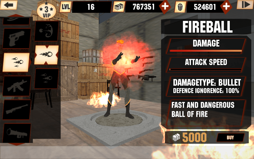 Flame Hero v1.8.5 MOD APK (Unlimited Upgrade Points)