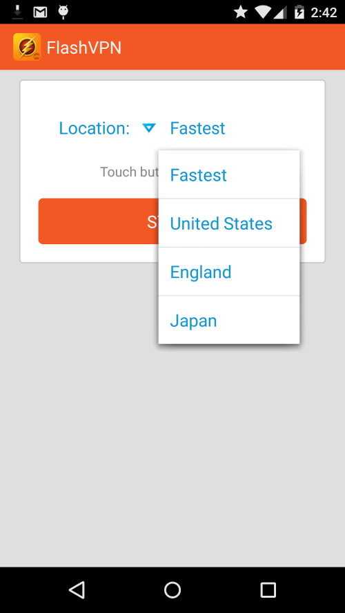 FlashVPN v1.6.3 MOD APK (Premium Unlocked)