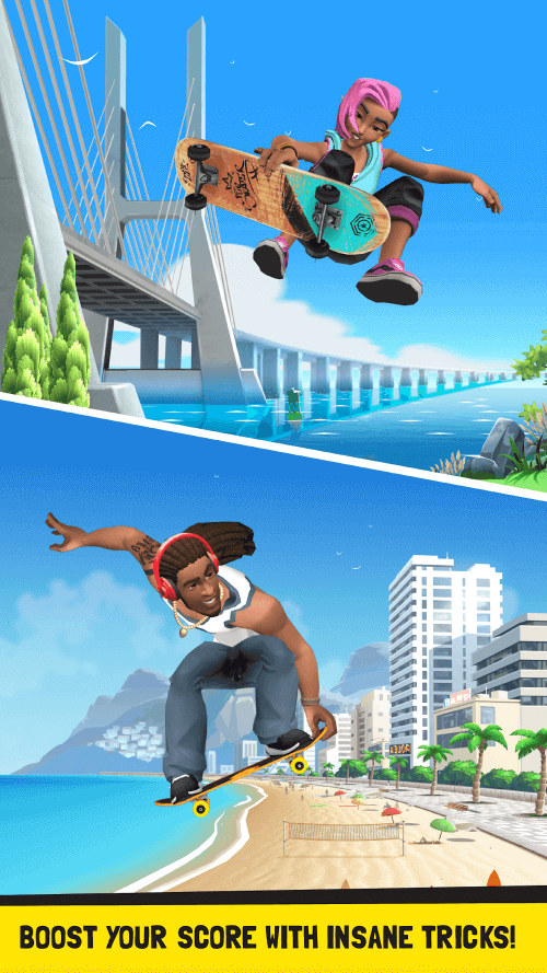 Flip Skater v2.78 MOD APK (Unlimited Money)