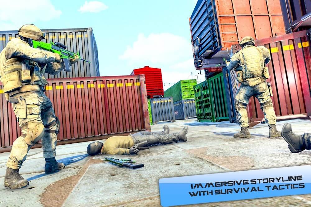 Fps Critical Shooting Strike Warzone Antiterrorism v1.0.5 MOD APK (God Mode, Dumb Enemy)