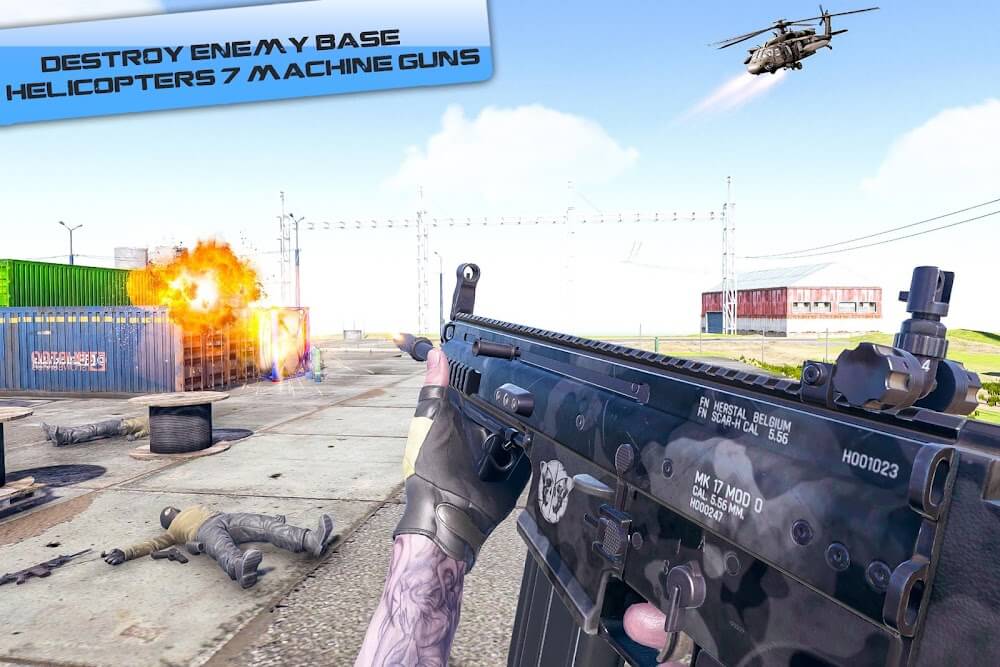 Fps Critical Shooting Strike Warzone Antiterrorism v1.0.5 MOD APK (God Mode, Dumb Enemy)
