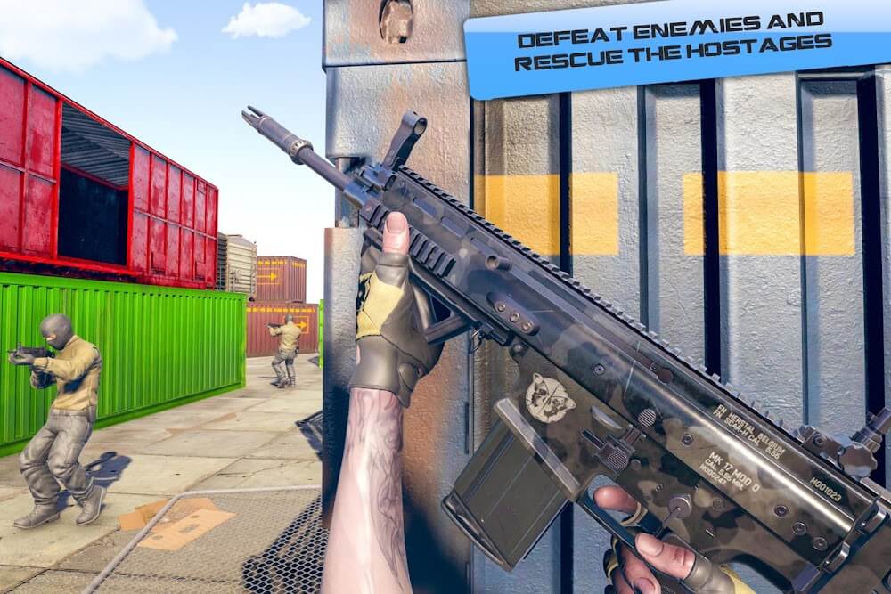 Fps Critical Shooting Strike Warzone Antiterrorism v1.0.5 MOD APK (God Mode, Dumb Enemy)