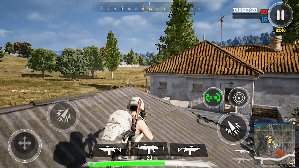 FPS Encounter Strike Offline v1.0.51 MOD APK (God Mode, Dumb Enemy)