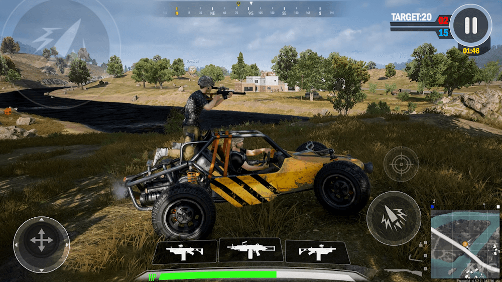 FPS Encounter Strike Offline v1.0.51 MOD APK (God Mode, Dumb Enemy)