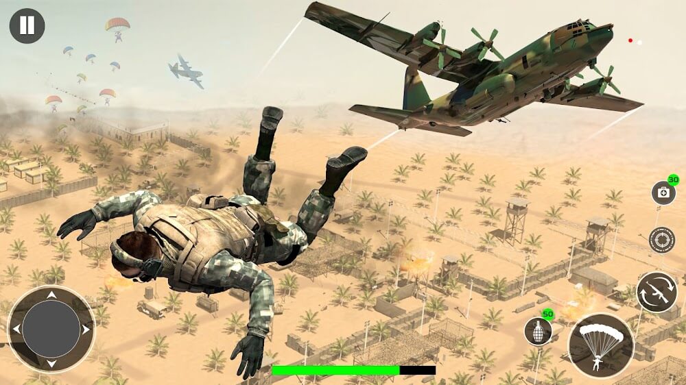 FPS Honor: Special Forces v1.18 MOD APK (God Mode, Dumb Enemy)