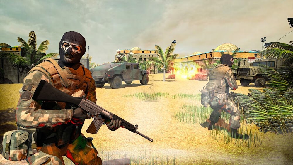 FPS Honor: Special Forces v1.18 MOD APK (God Mode, Dumb Enemy)