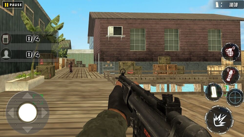FPS Squad Battlegrounds Online v4.1.1 MOD APK (God Mode)