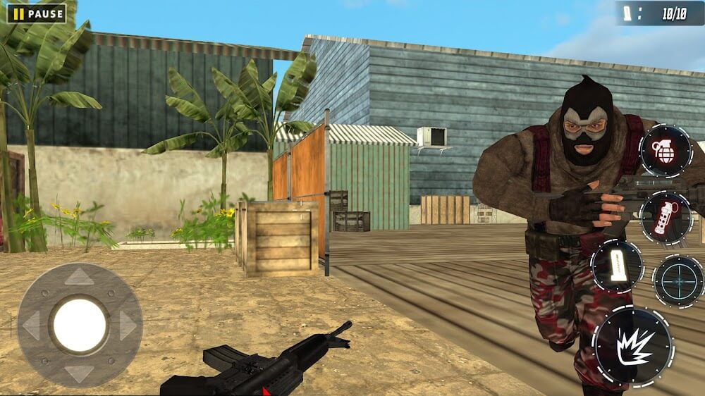 FPS Squad Battlegrounds Online v4.1.1 MOD APK (God Mode)