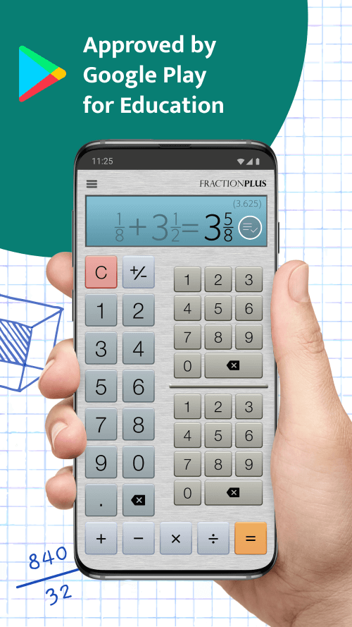 Fraction Calculator Plus v6.1.5 MOD APK (Premium Unlocked)