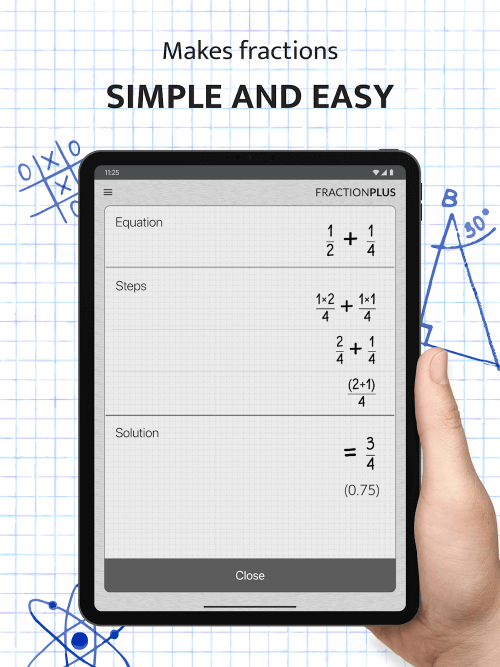 Fraction Calculator Plus v6.1.5 MOD APK (Premium Unlocked)