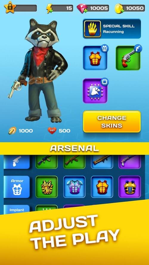 Fur Fury: Action Adventure v1 MOD APK (God Mode, Free Skill Upgrade)