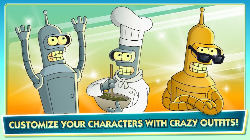 Futurama: Worlds of Tomorrow v1.6.6 MOD APK (Free Shopping)