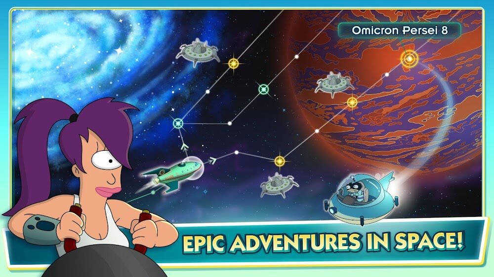 Futurama: Worlds of Tomorrow v1.6.6 MOD APK (Free Shopping)