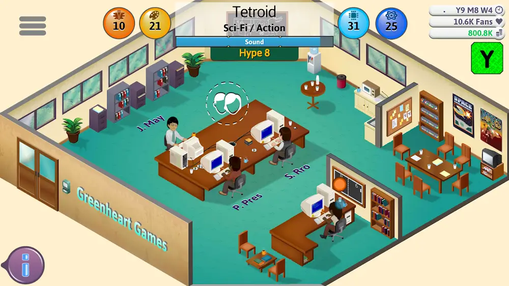 Game Dev Tycoon v1.6.18 MOD APK (Free Shopping)