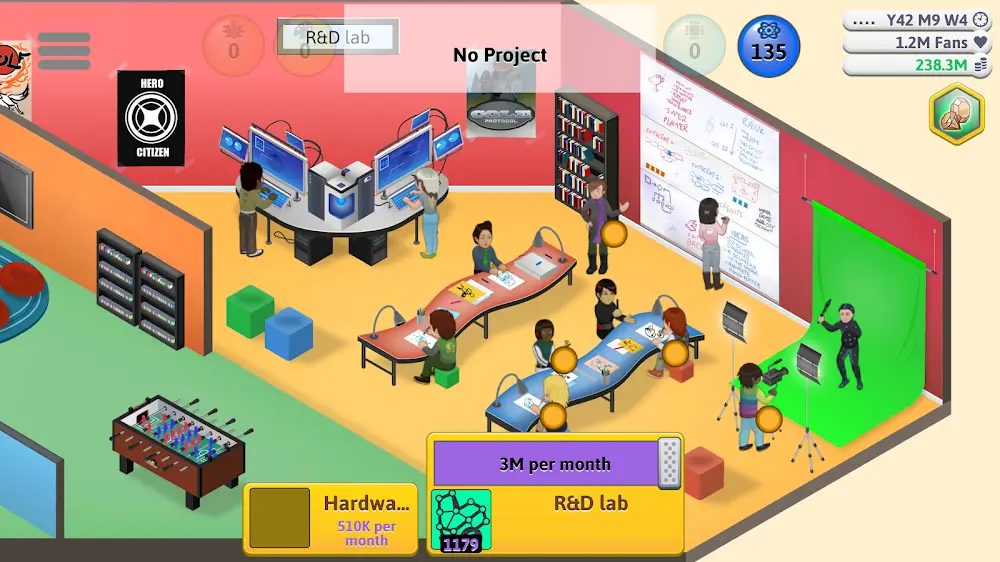 Game Dev Tycoon v1.6.18 MOD APK (Free Shopping)