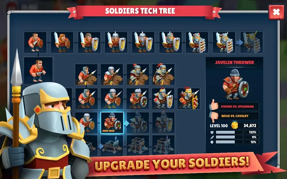 Game of Warriors v1.6.9 MOD APK (Unlimited Coins)