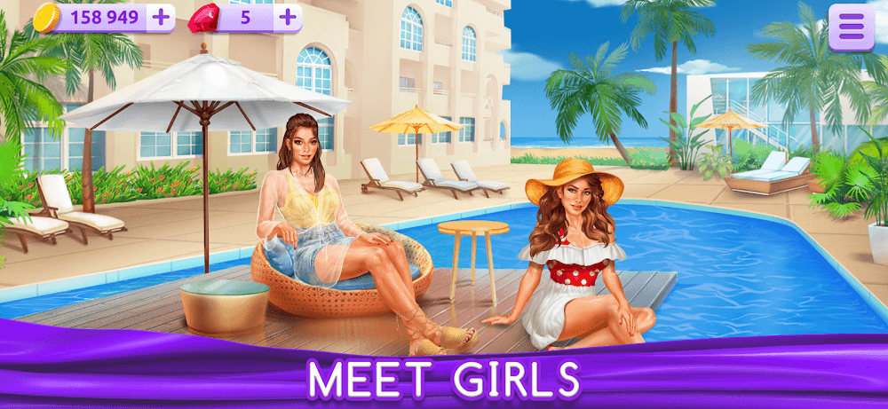 Girls & City v1.5.0 MOD APK (Unlimited Gold, Free Spin, Unlocked)