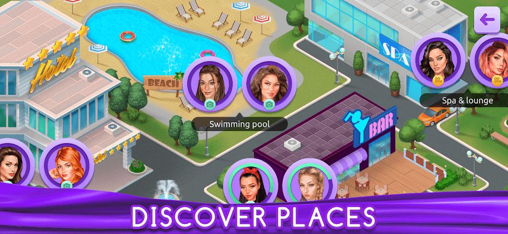 Girls & City v1.5.0 MOD APK (Unlimited Gold, Free Spin, Unlocked)
