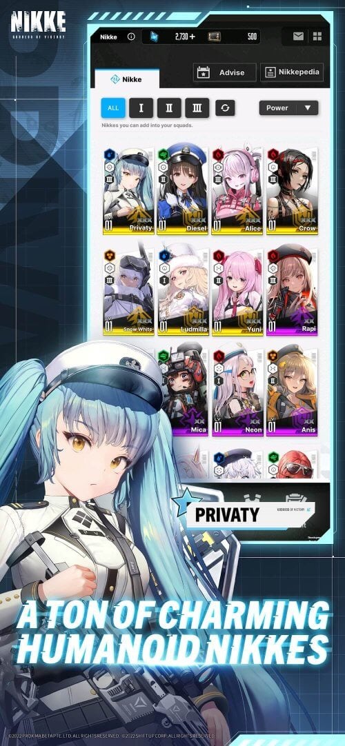 GODDESS OF VICTORY: NIKKE v143.10.2 MOD APK (God Mode, Damage, Ammo)