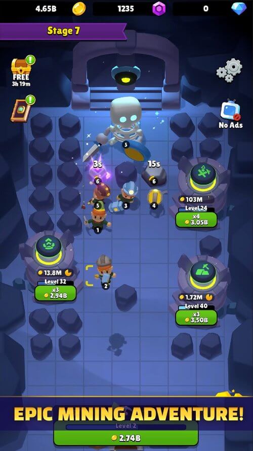 Gold & Heroes v1.7.2 MOD APK (Unlimited Coins)