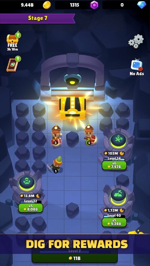 Gold & Heroes v1.7.2 MOD APK (Unlimited Coins)