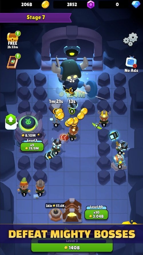 Gold & Heroes v1.7.2 MOD APK (Unlimited Coins)