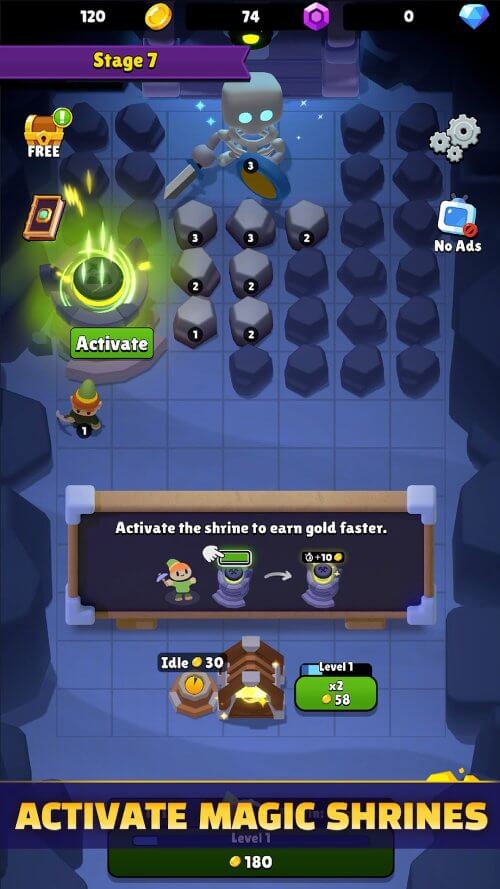 Gold & Heroes v1.7.2 MOD APK (Unlimited Coins)