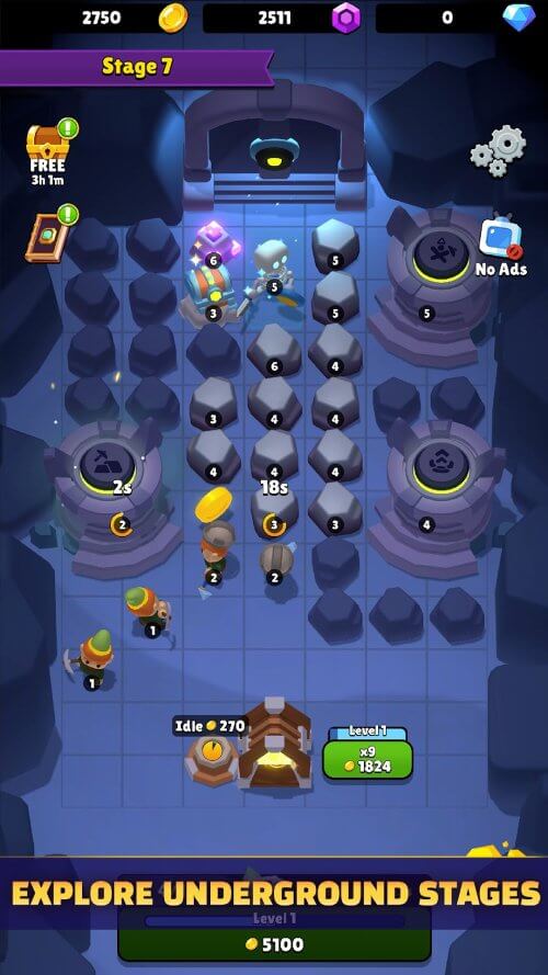 Gold & Heroes v1.7.2 MOD APK (Unlimited Coins)
