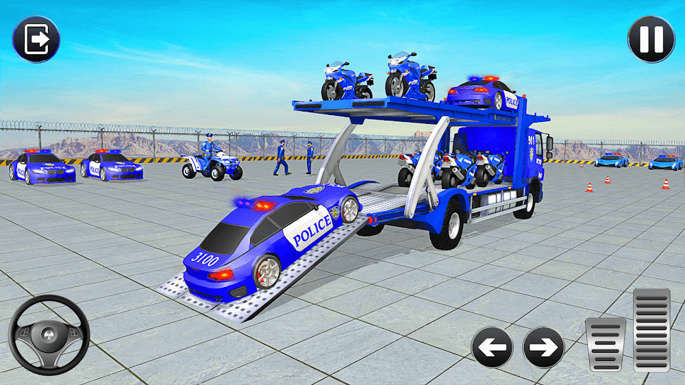 Grand Police Transport Truck v1.5.1 MOD APK (Unlock All Chapters)