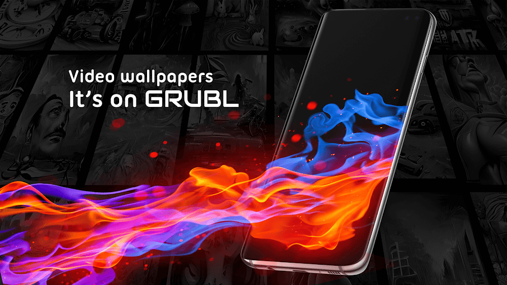 GRUBL 4D Live Wallpapers + AI v3.6.19 MOD APK (Premium Unlocked)