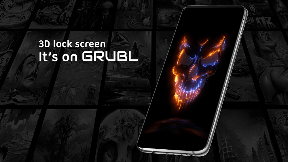 GRUBL 4D Live Wallpapers + AI v3.6.19 MOD APK (Premium Unlocked)