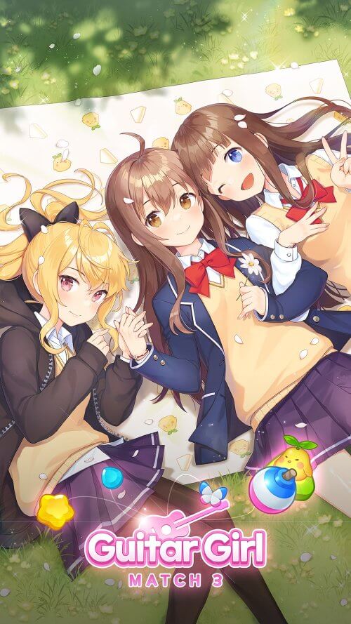 Guitar Girl Match 3 v1.2.15 MOD APK (Unlimited Money)
