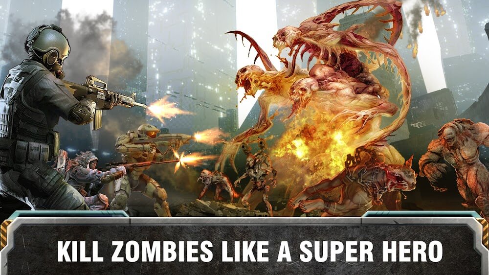 Gunfire strike v1.19 MOD APK (God Mode, Unlimited Ammo, Dumb Enemy)