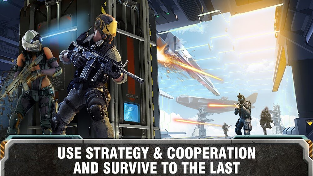 Gunfire strike v1.19 MOD APK (God Mode, Unlimited Ammo, Dumb Enemy)