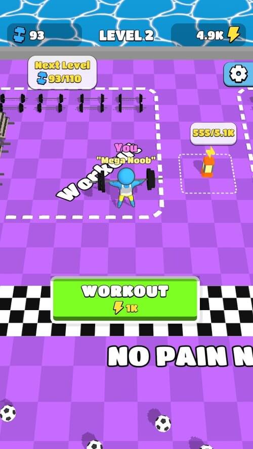 Gymland v2.2 MOD APK (Unlimited Energy)