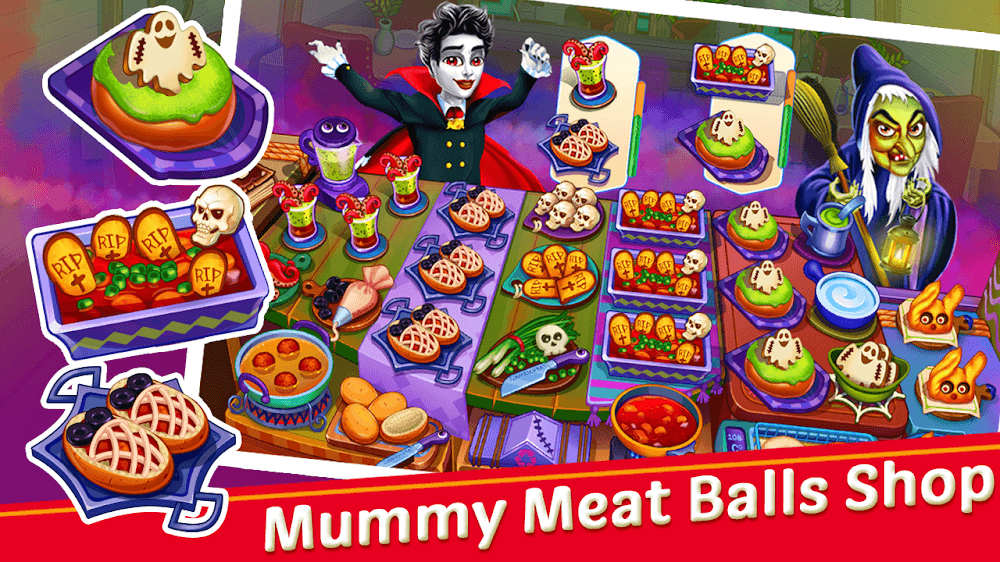 Halloween Cooking Games v2.5.6 MOD APK (Unlimited Money)