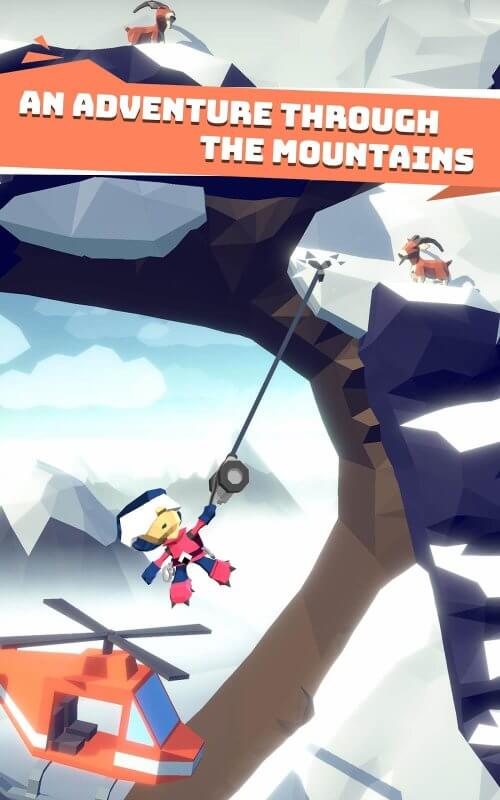 Hang Line: Mountain Climber v1.9.75 MOD APK (Unlimited Gold, Unlocked)