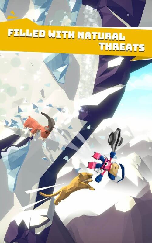 Hang Line: Mountain Climber v1.9.75 MOD APK (Unlimited Gold, Unlocked)