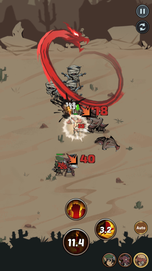 Hero Adventure: Idle Raid RPG v41 MOD APK (Unlimited Gems, Menu)