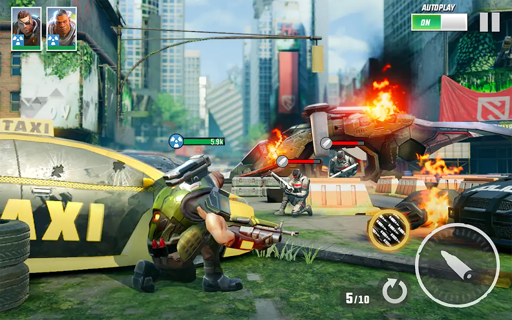 Hero Hunters v10.1 MOD APK (Menu, Ammo, Dump Bot)