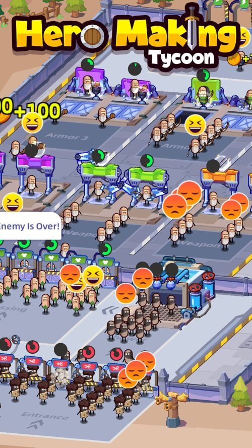 Hero Making Tycoon v2.3.3 MOD APK (Unlimited Money, Free Reward)
